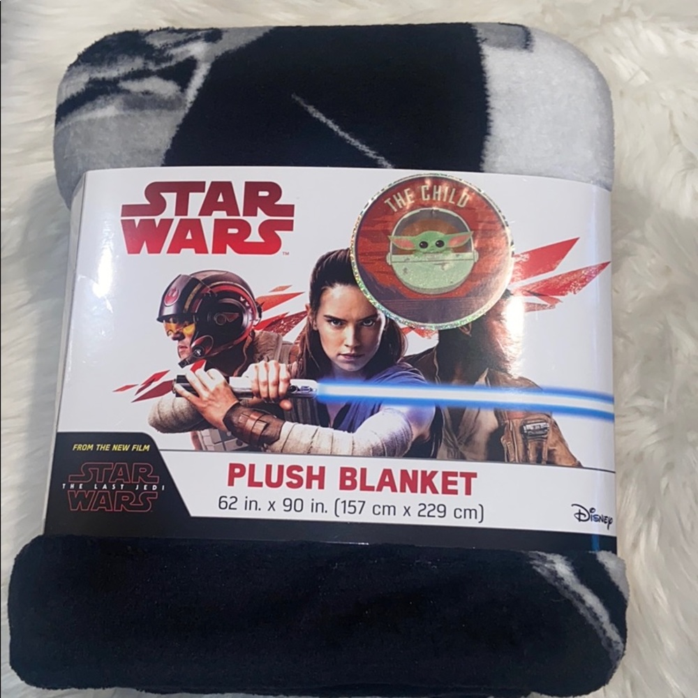 Plush Blanket Star Wars NWT